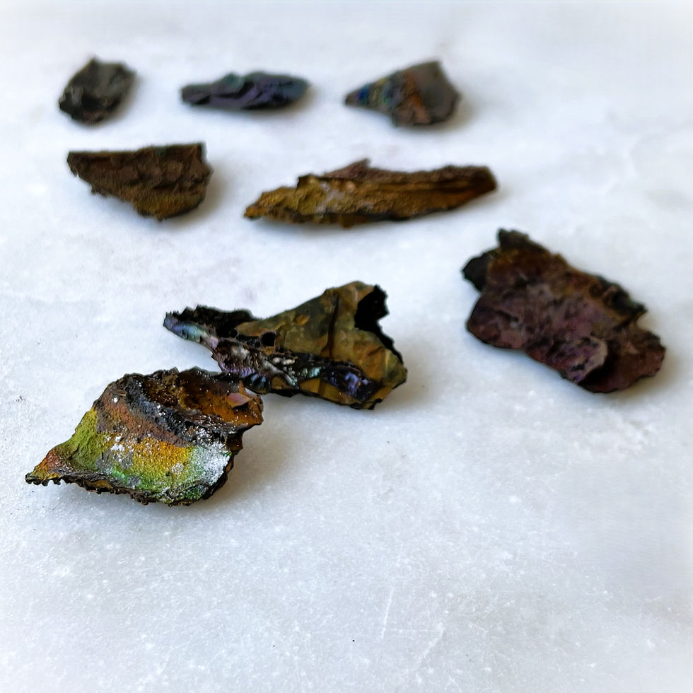 Thumbnail: Rainbow Limonite Shards - Guizhou, China