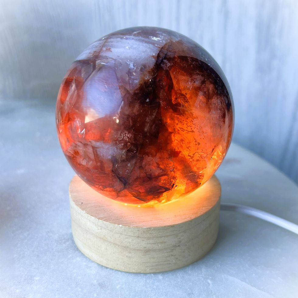 Thumbnail: Icy Fire Quartz Sphere