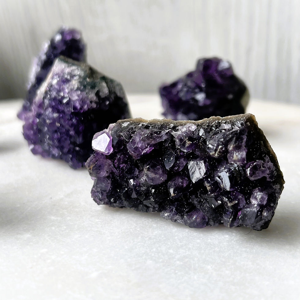 Thumbnail: Small Amethyst Cluster - Uruguay