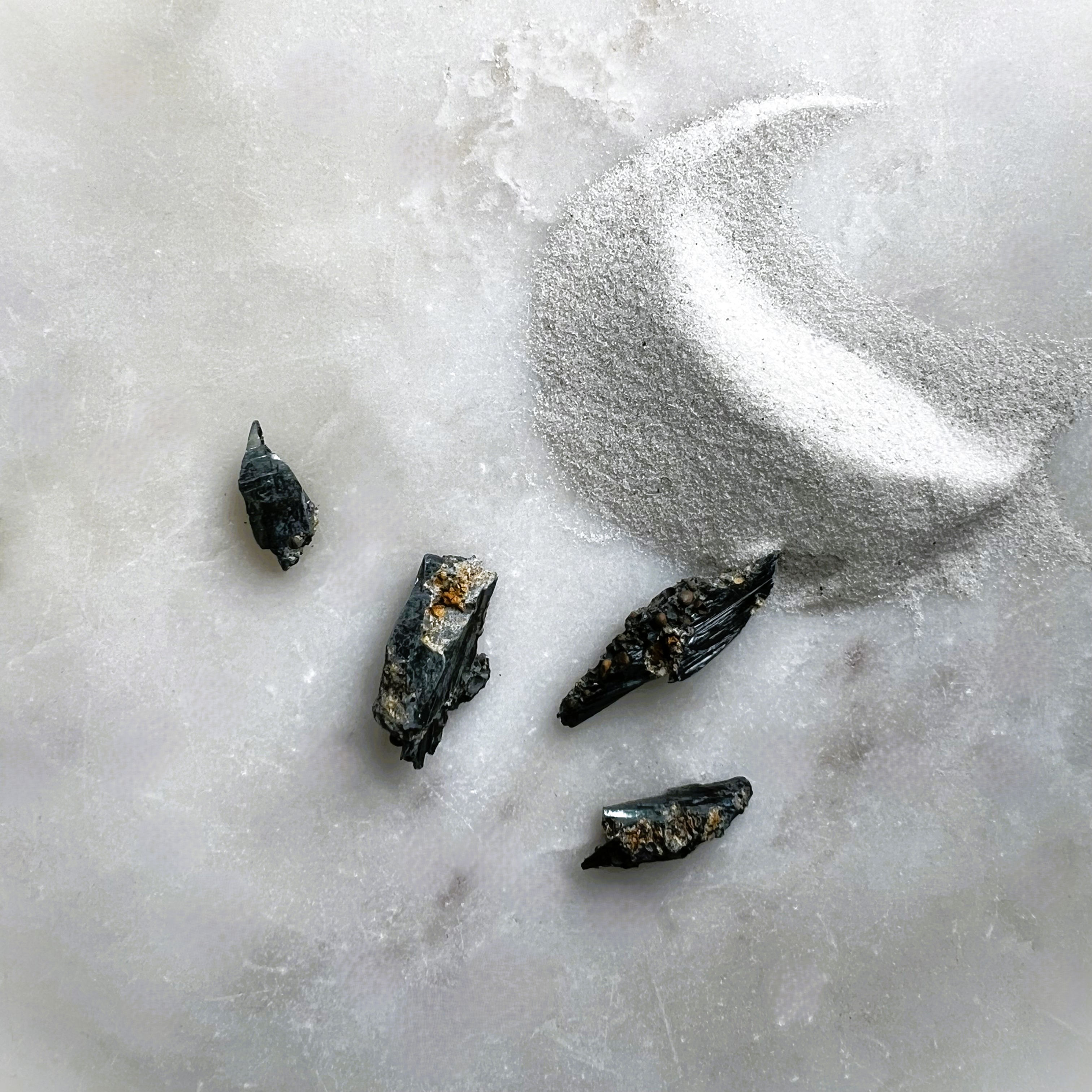 Genuine Vivianite Micro Specimens