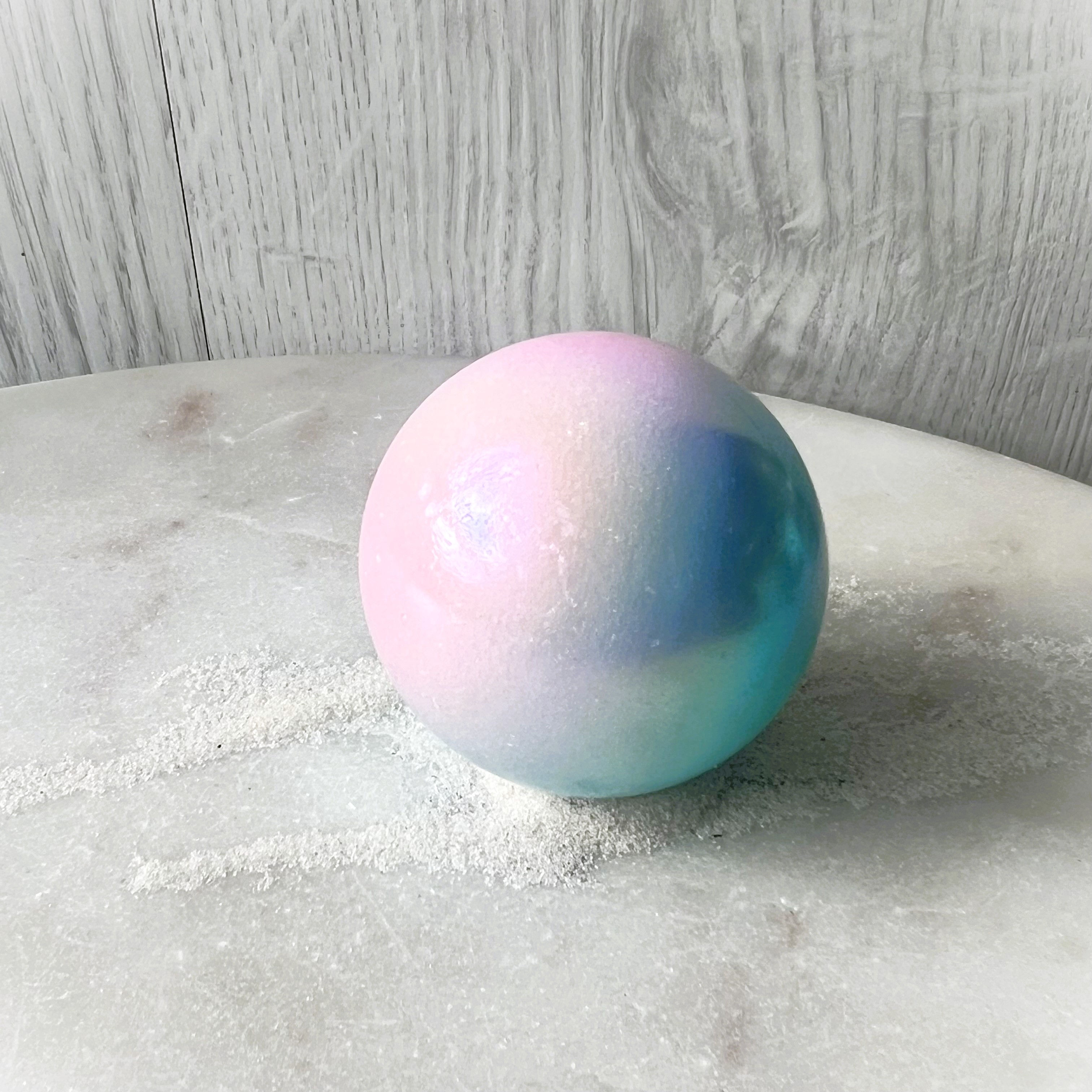White Jade Aqua Rose Aura Sphere