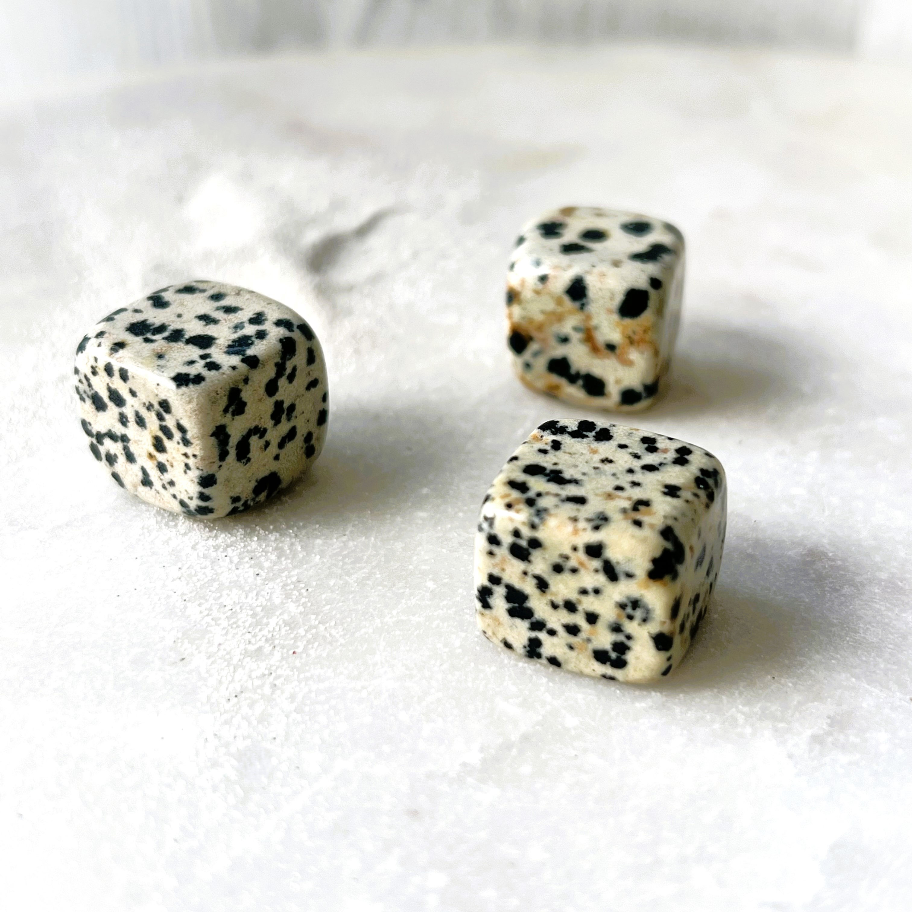 Dalmatian Jasper Mini Cube