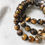 Thumbnail: Tiger Eye Faceted Bead Bracelet