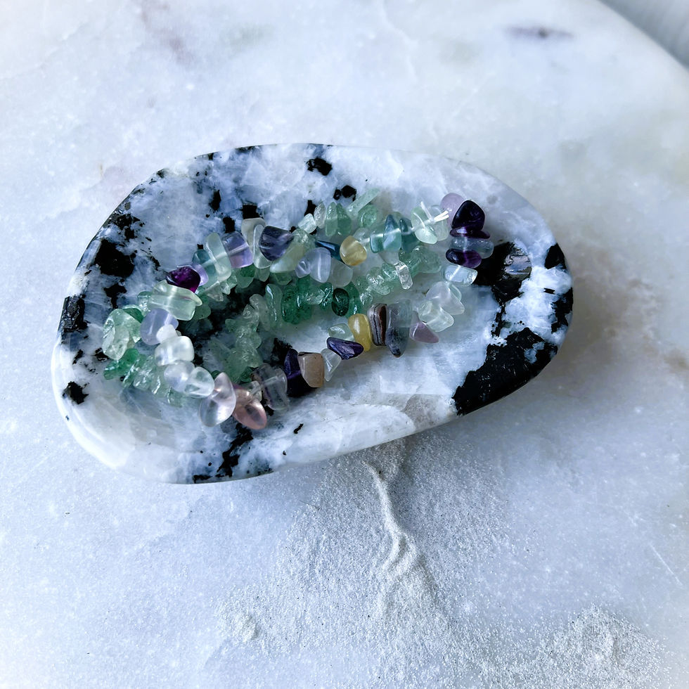 Thumbnail: Rainbow Moonstone Dish