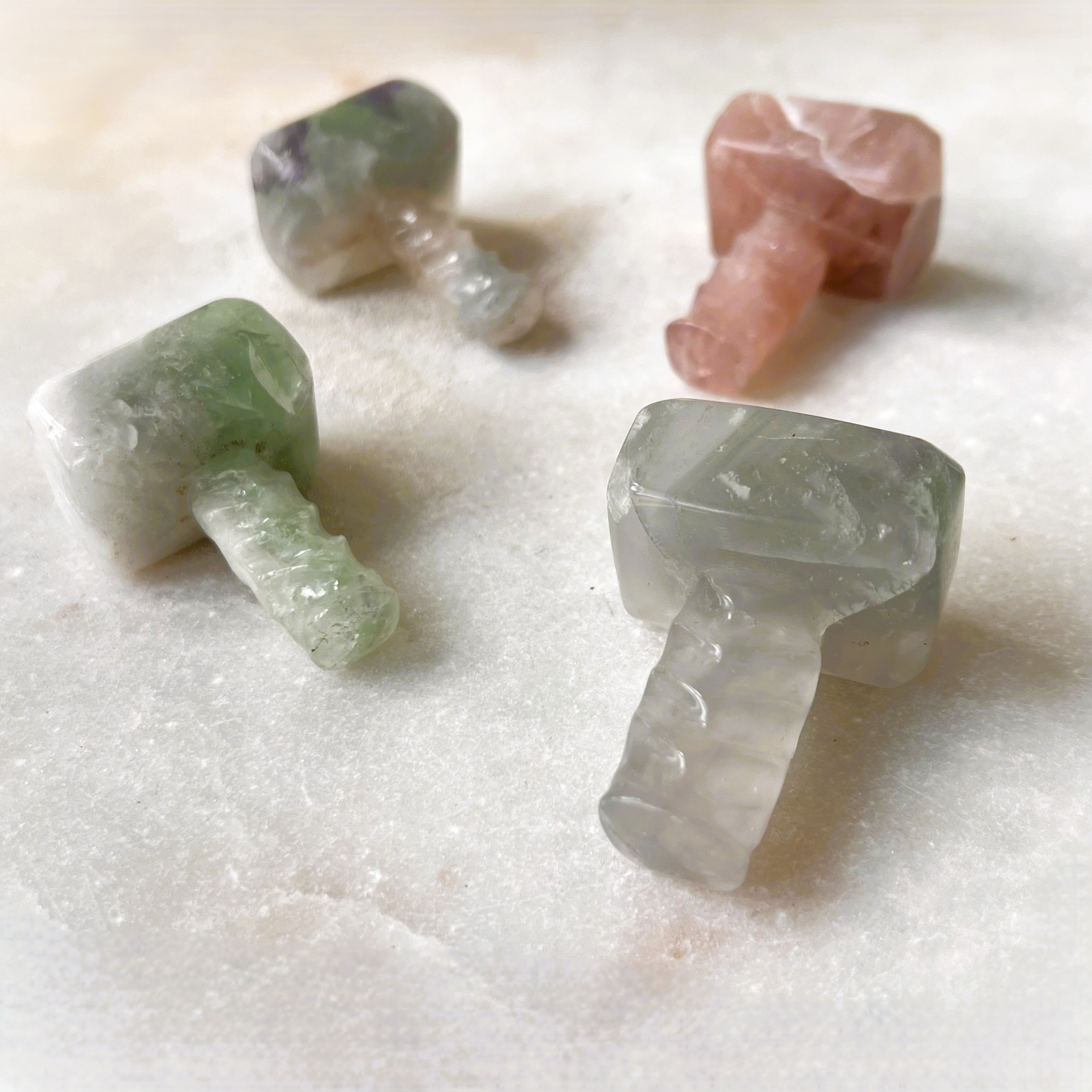 Fluorite Mini Ritual Axe