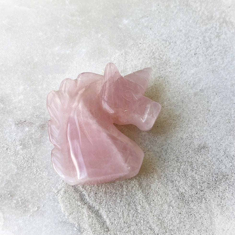 Thumbnail: Rose Quartz Unicorn