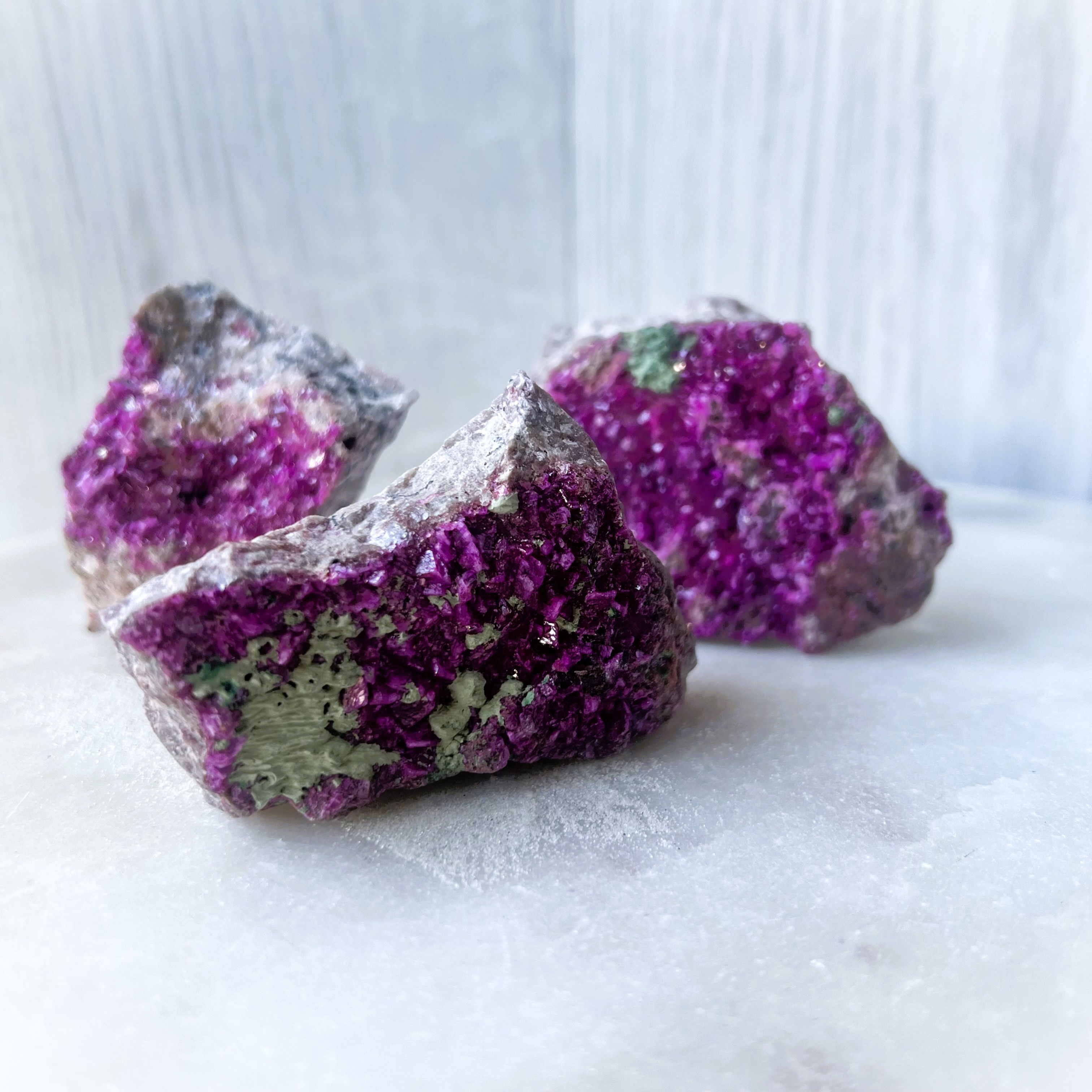 Cobalto Calcite - Raw