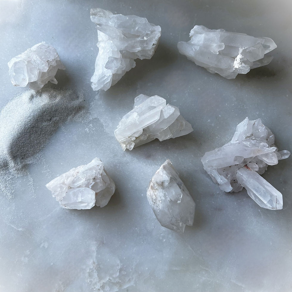 Thumbnail: Small Quartz Cluster