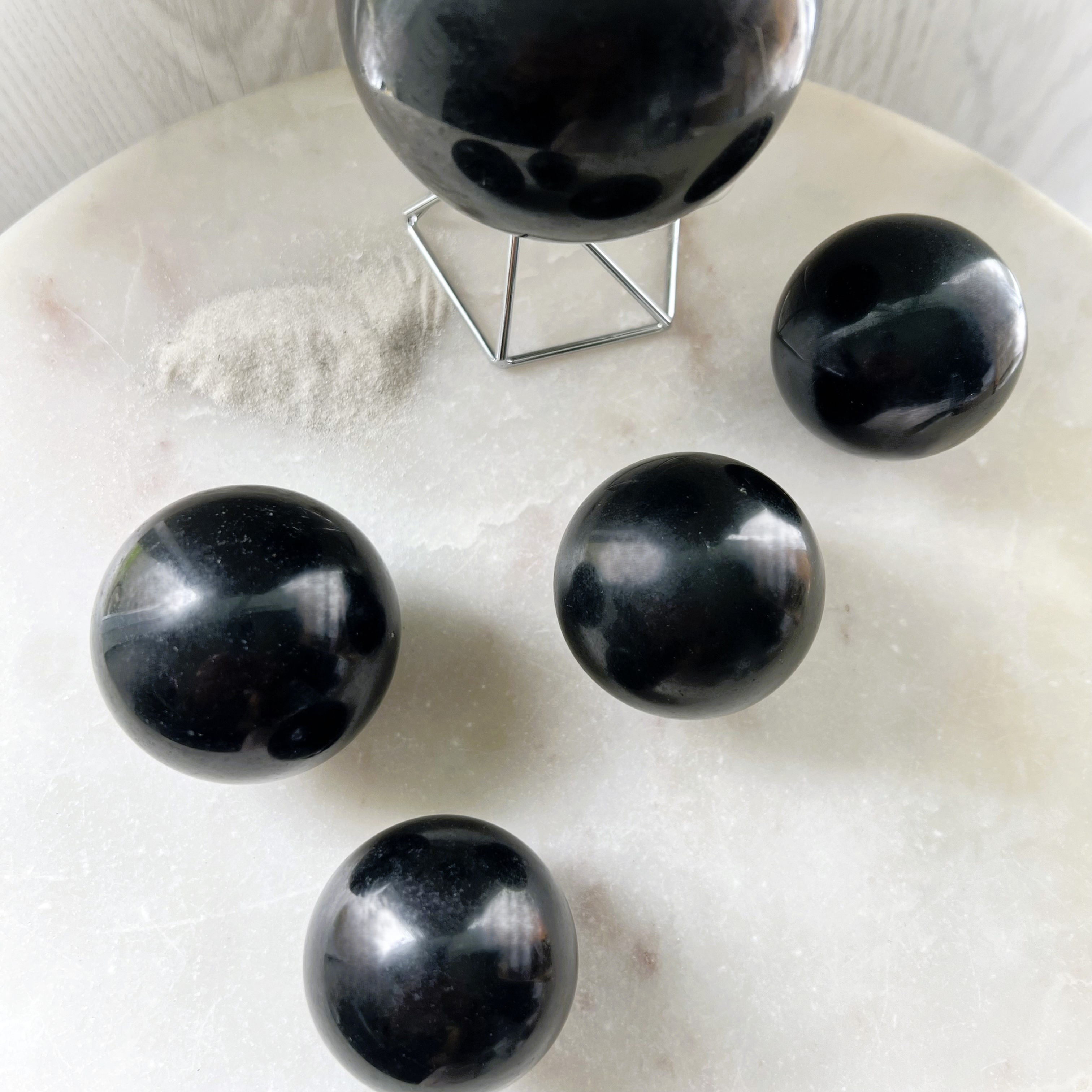 Black Tourmaline Sphere