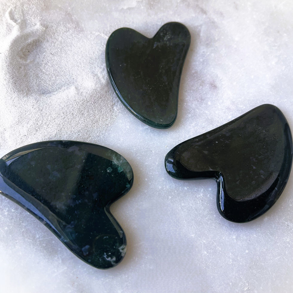 Thumbnail: Moss Agate Gua Sha