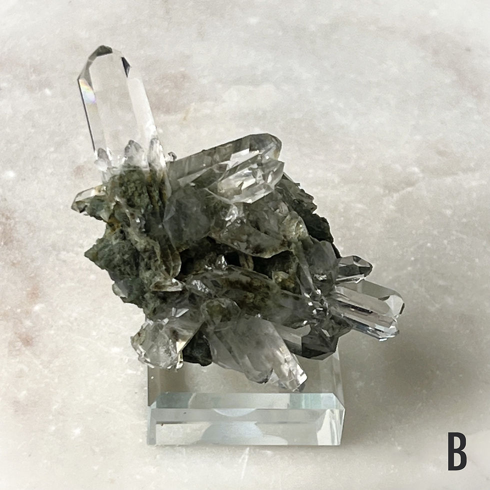Thumbnail: Himalayan Garden Quartz Specimen - India