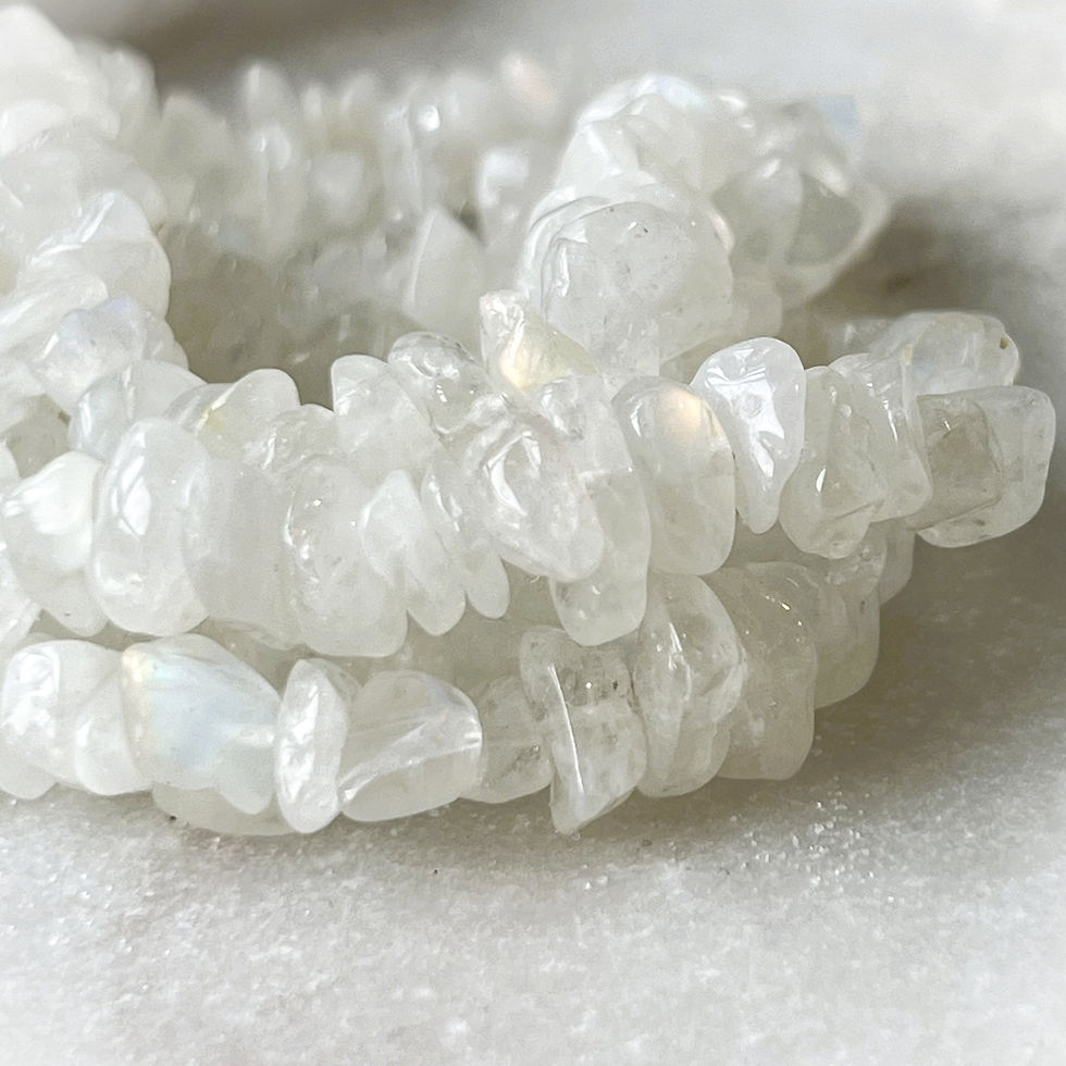 Thumbnail: Madagascar Moonstone Chip Bracelet