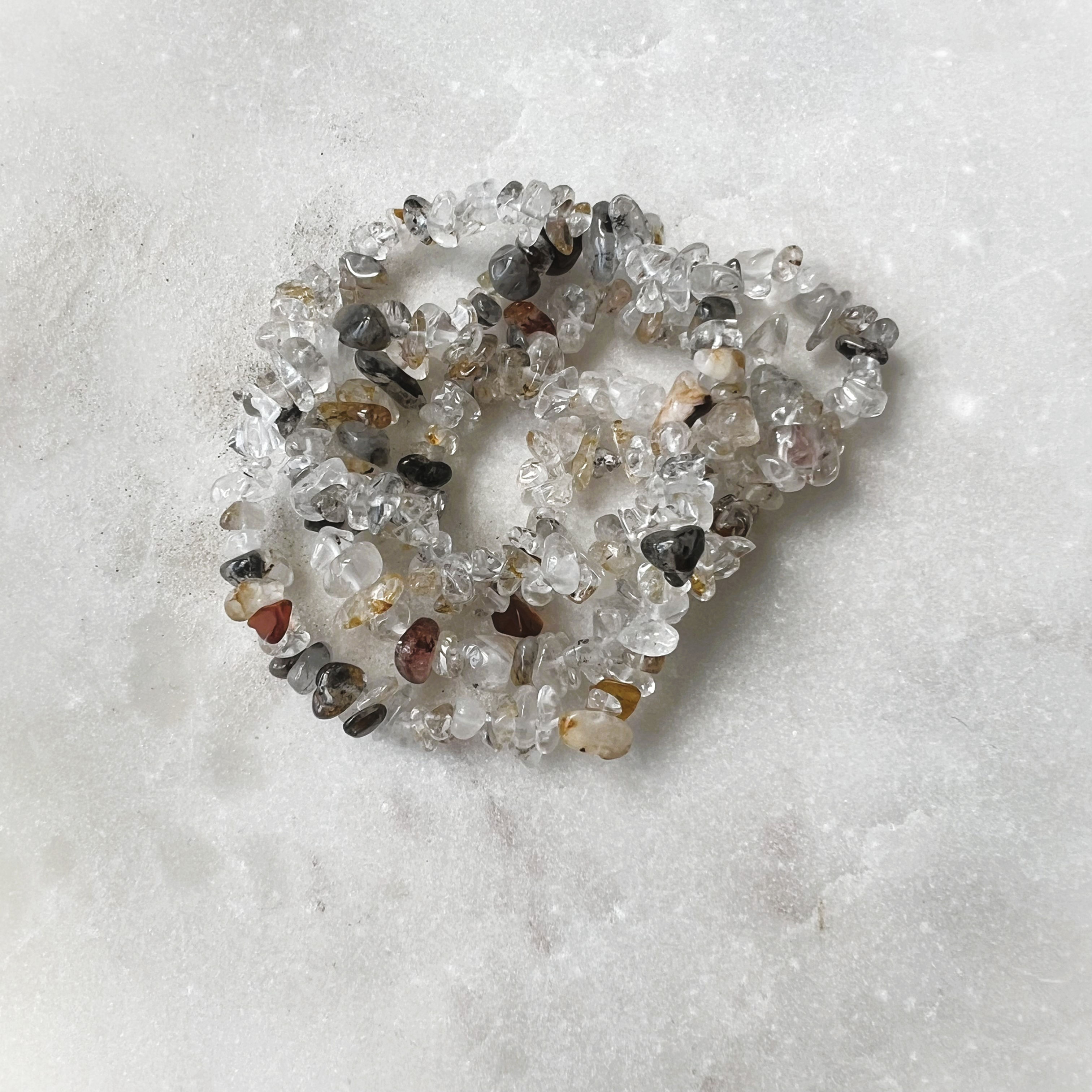 Garden Quartz Chip Bracelet