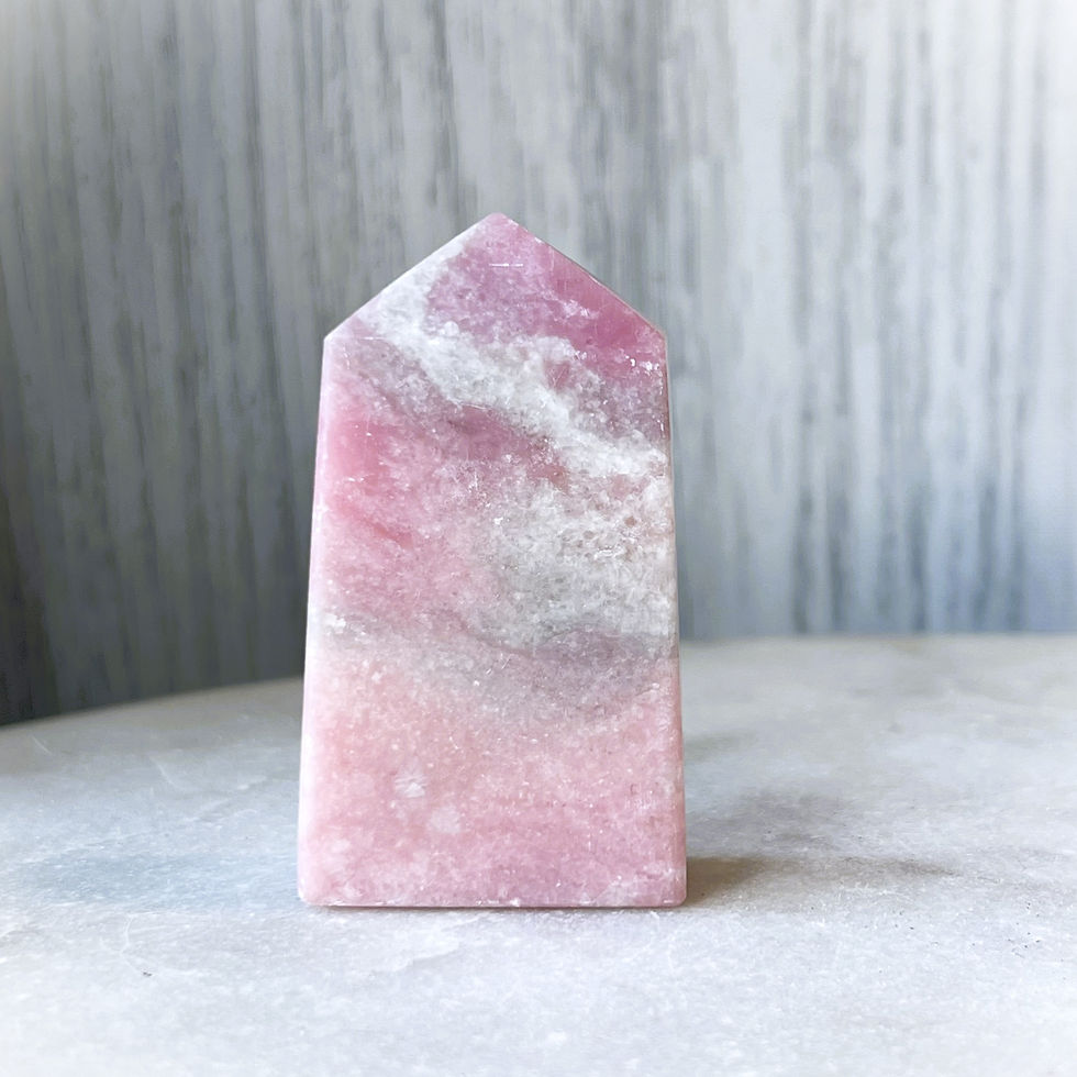 Thumbnail: Small Pink Opal Tower