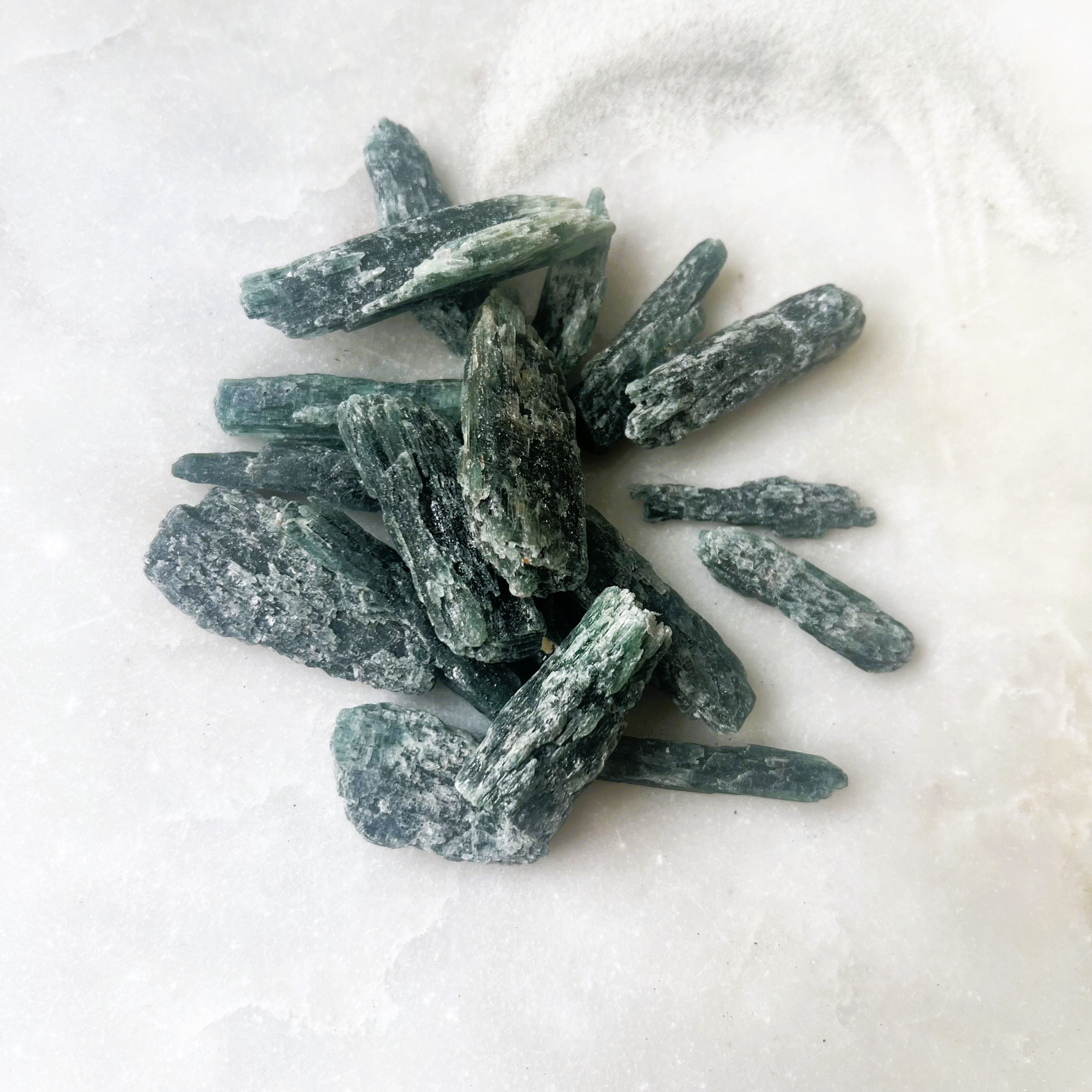 Raw Green Kyanite Blade