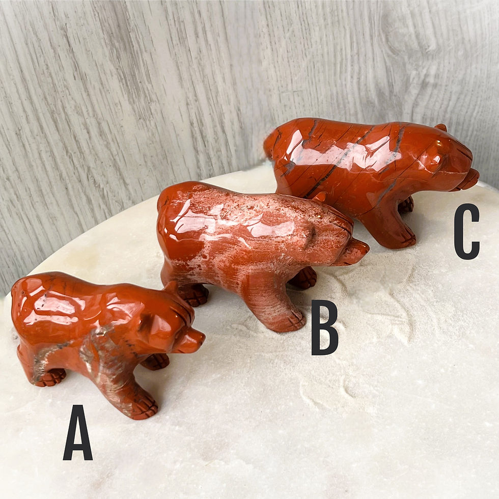 Thumbnail: Red Jasper Bear