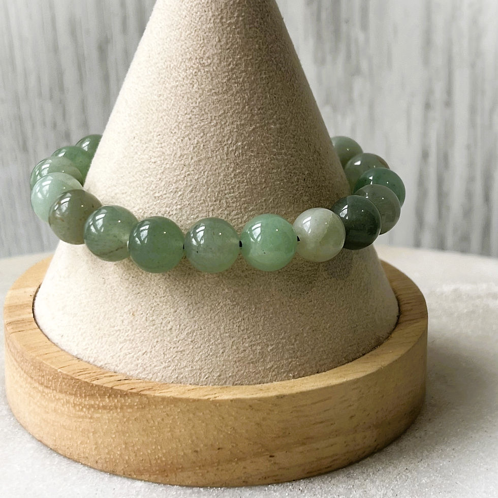 Thumbnail: Green Aventurine Bead Bracelet
