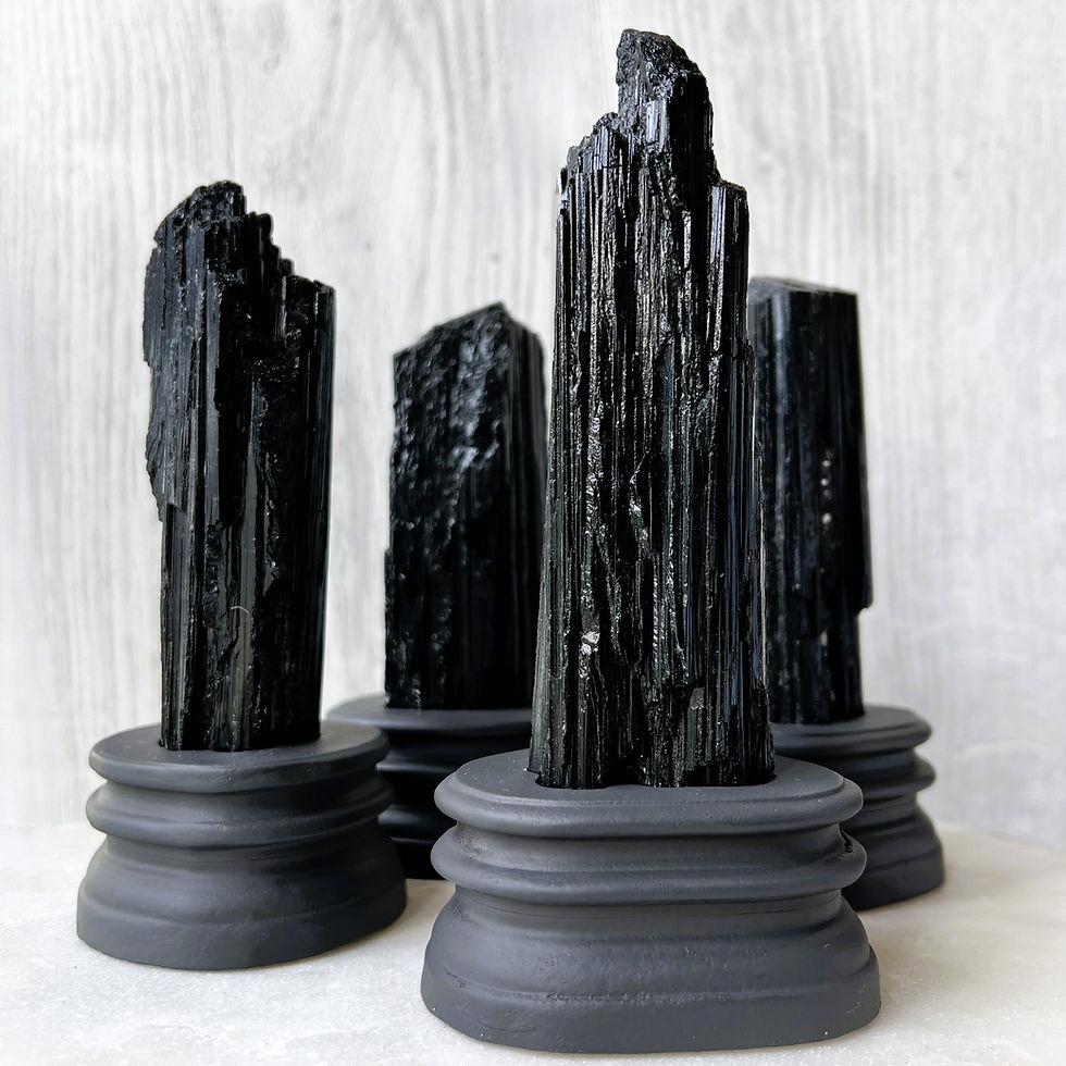 Thumbnail: Black Tourmaline on Stand - Namibia