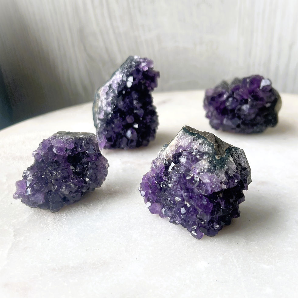 Thumbnail: Small Amethyst Cluster - Uruguay