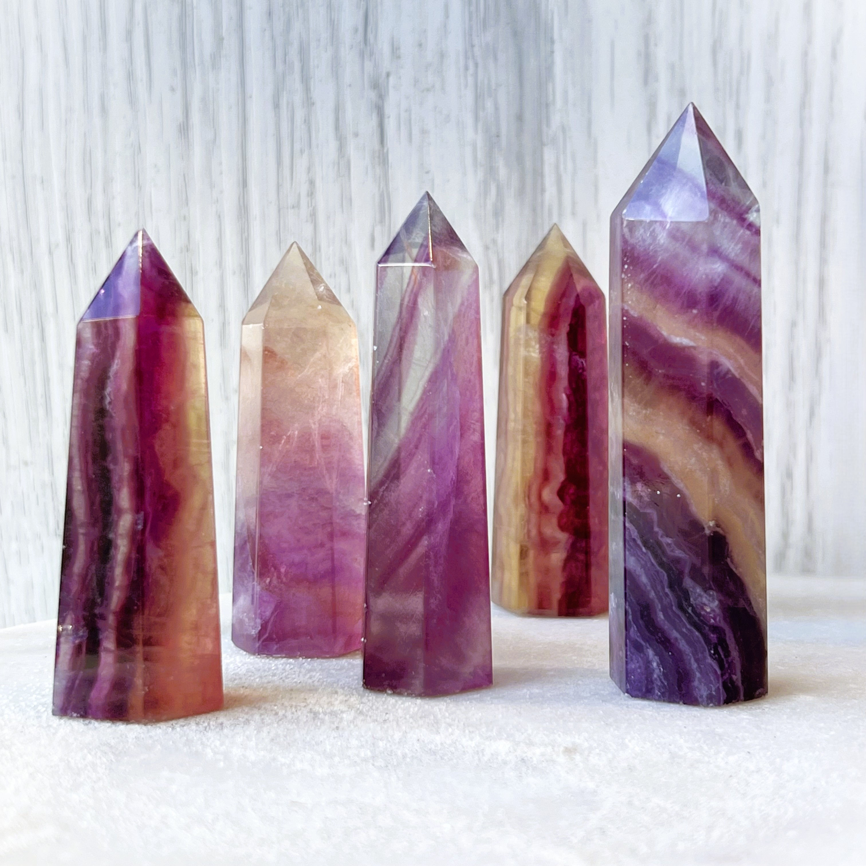 Small Candy Fluorite Tower