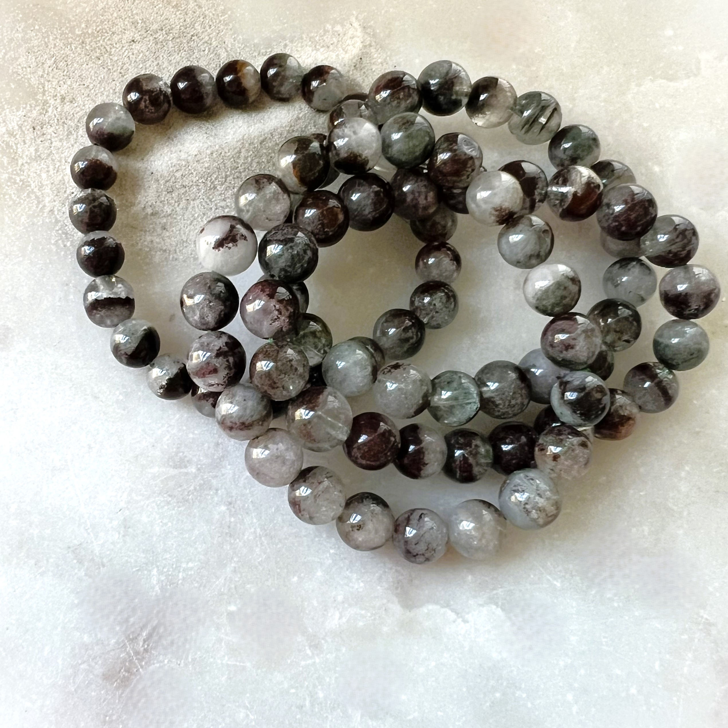 Garden Quartz Bead Bracelet