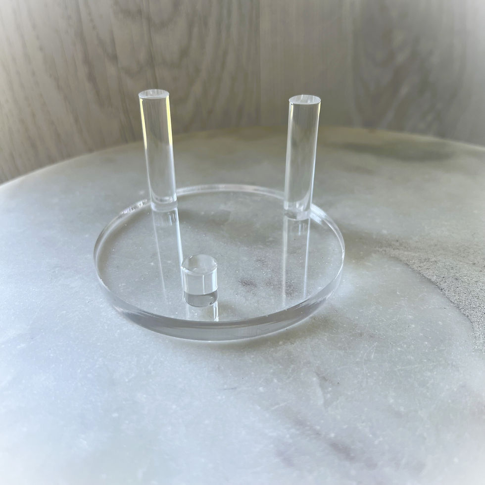 Perspex Specimen Holder - Round