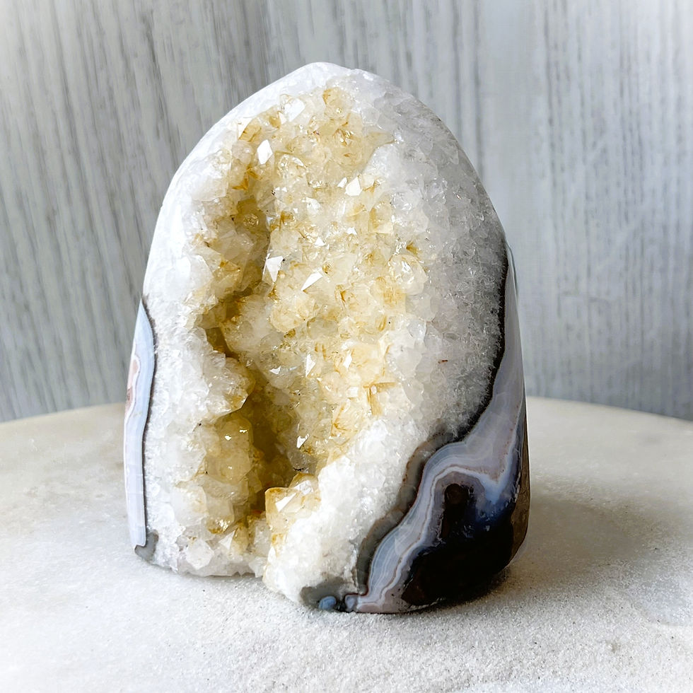 Thumbnail: Honey Citrine Cave - Brazil