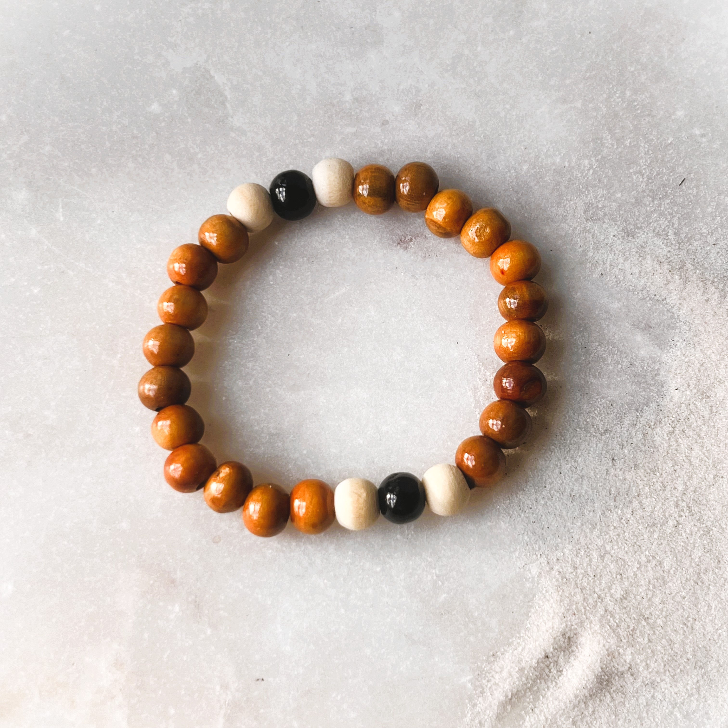 Wooden Bead Bracelet