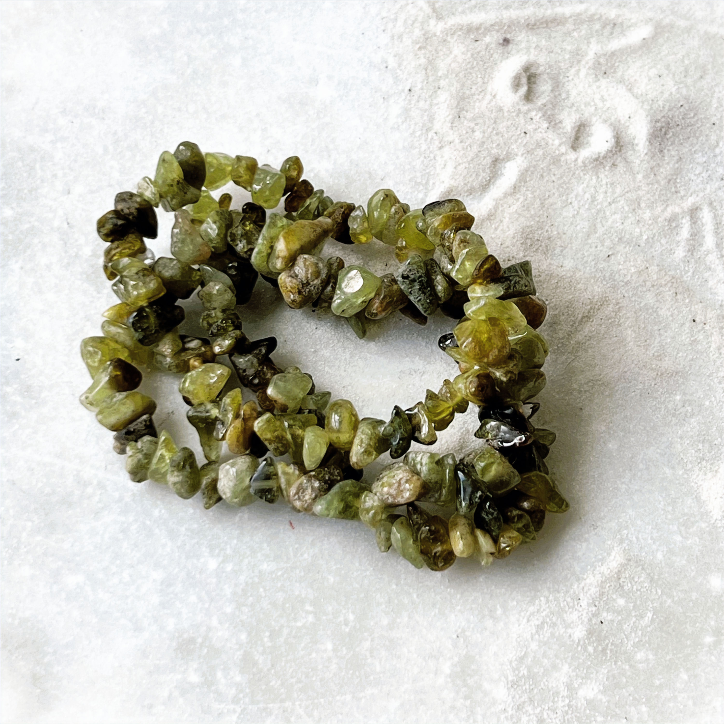 Tsavorite Chip Bracelet