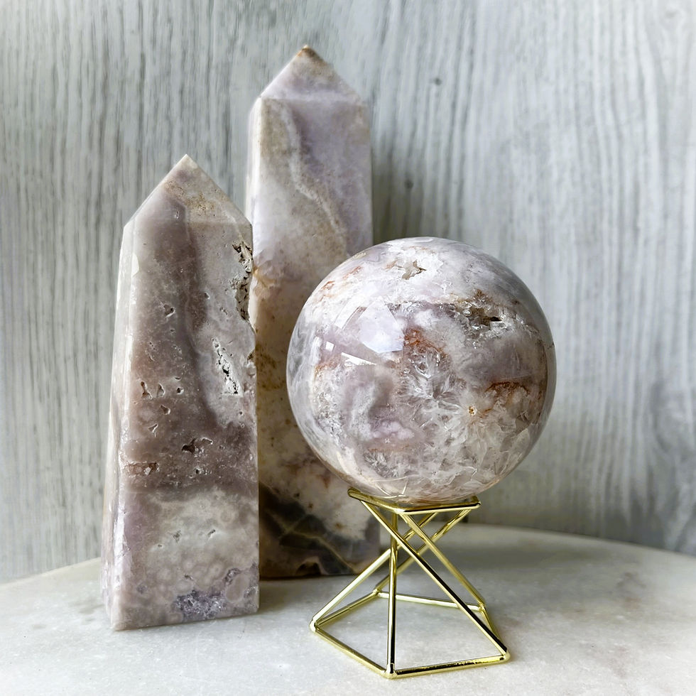 Thumbnail: Pink Amethyst Mini Crystalscape