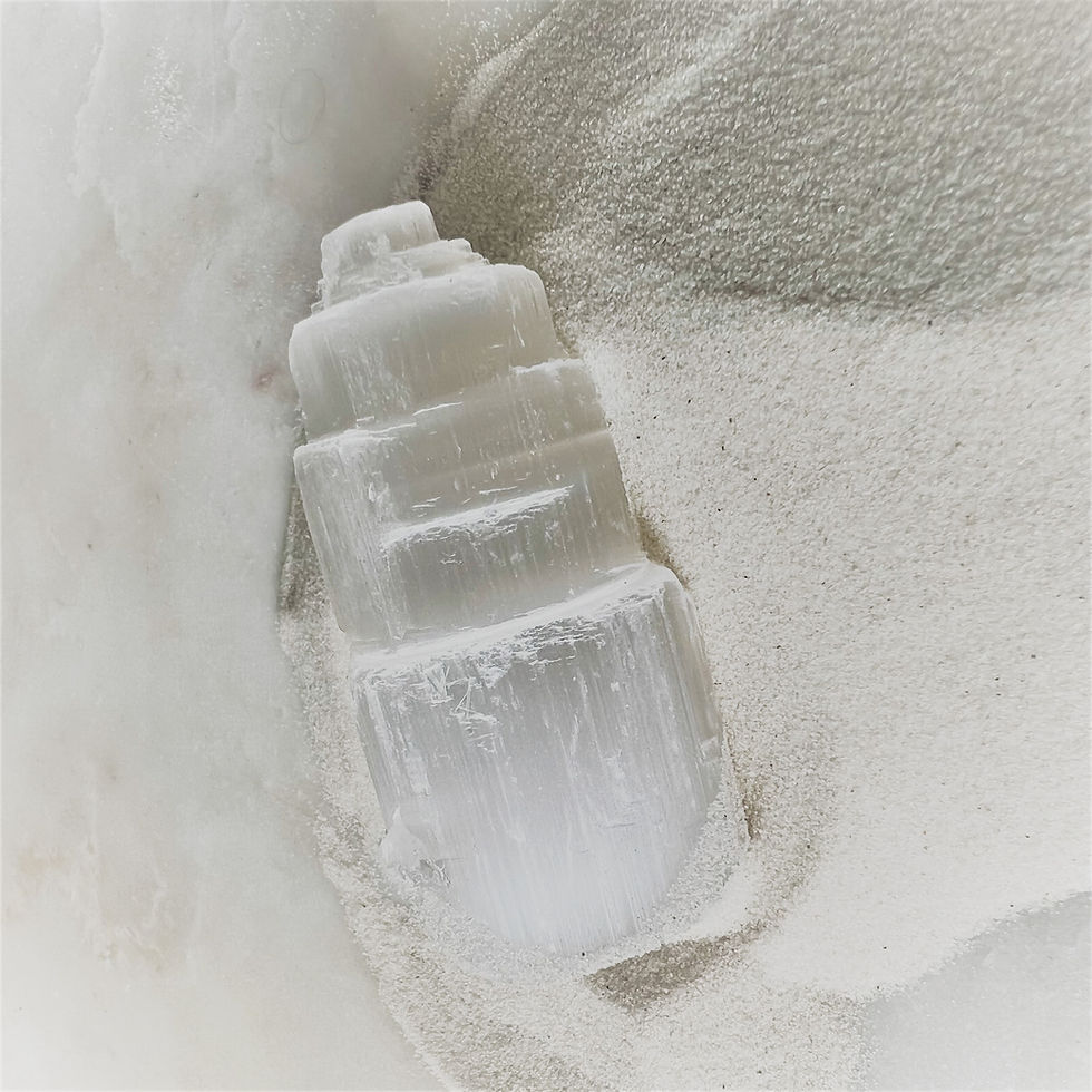 Selenite Mini Tower