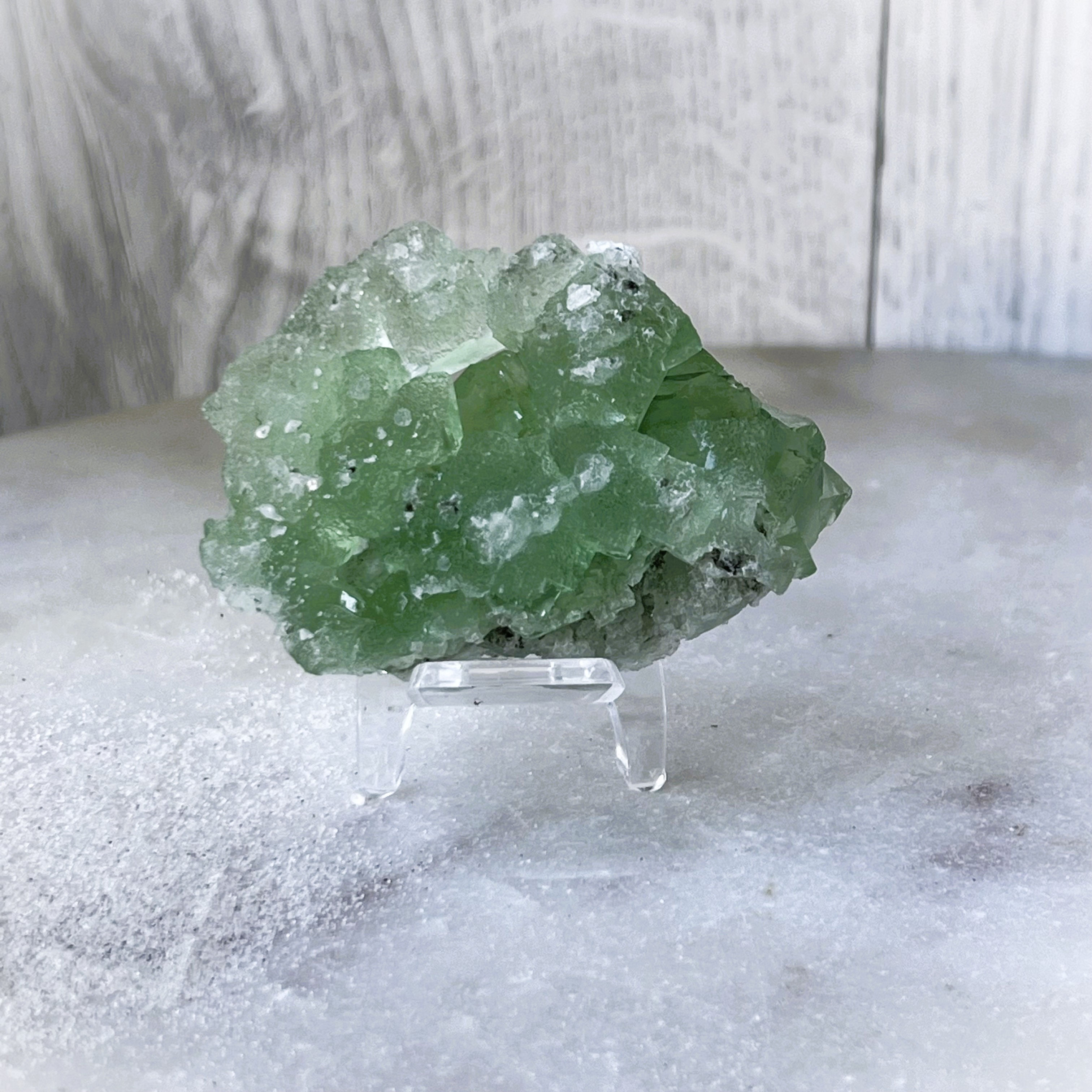 Large Green Cubic Fluorite Specimen - Xianghualing (XHL) Mine, China