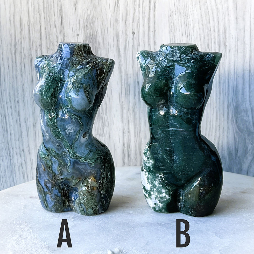 Thumbnail: Moss Agate Goddess