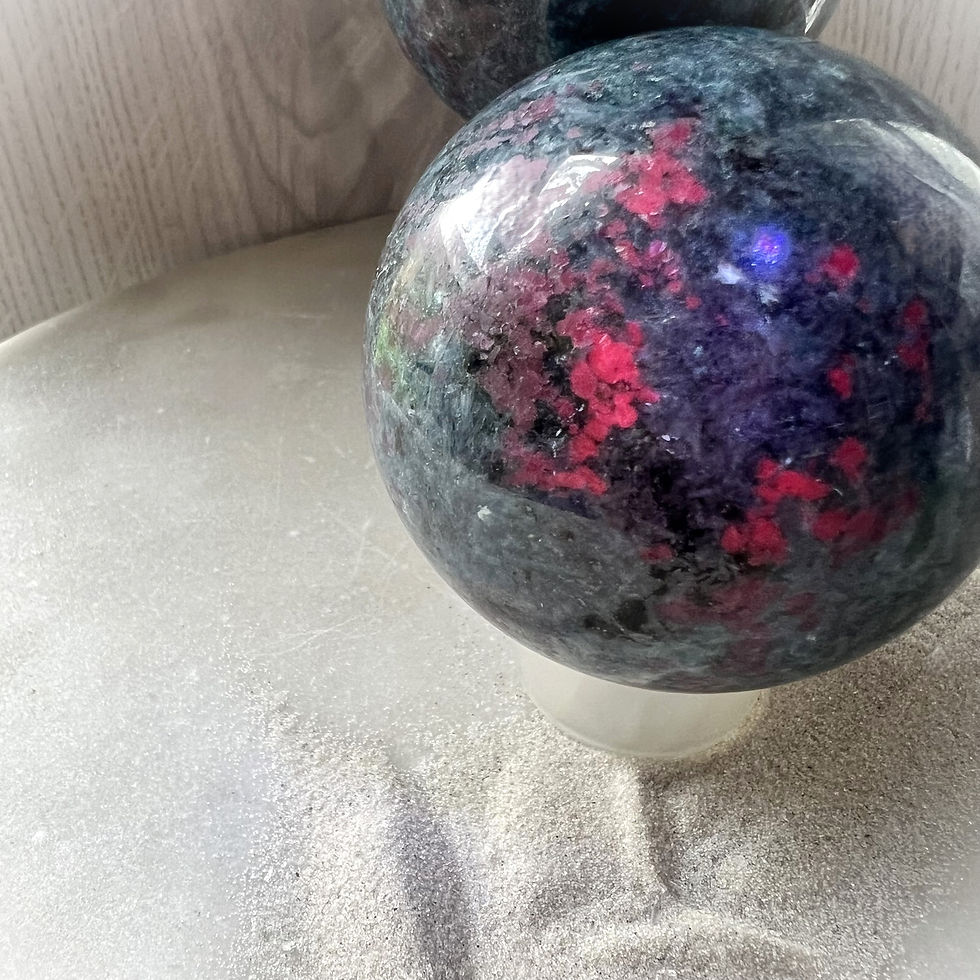 Thumbnail: Ruby Kyanite Sphere