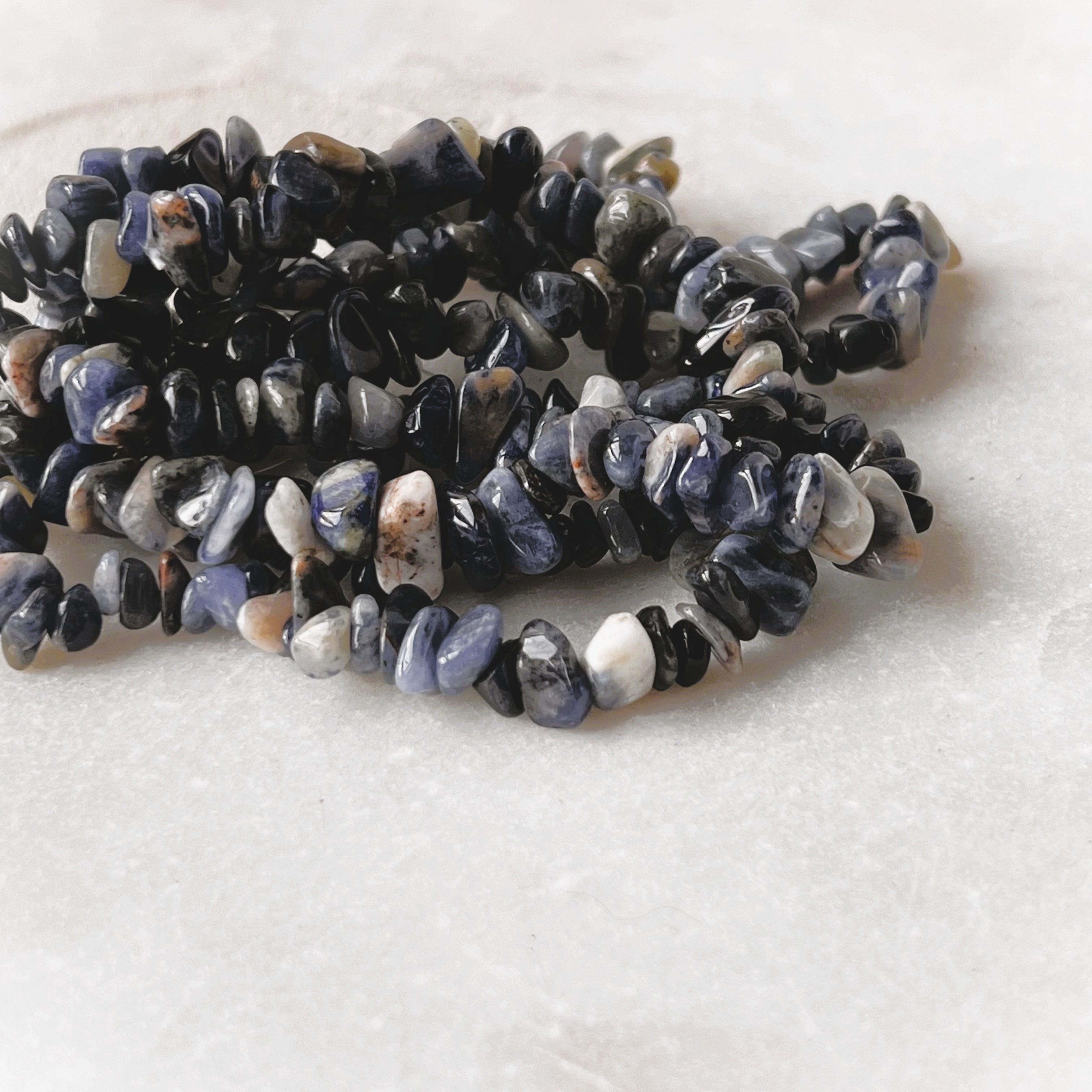 Sodalite Chip Bracelet