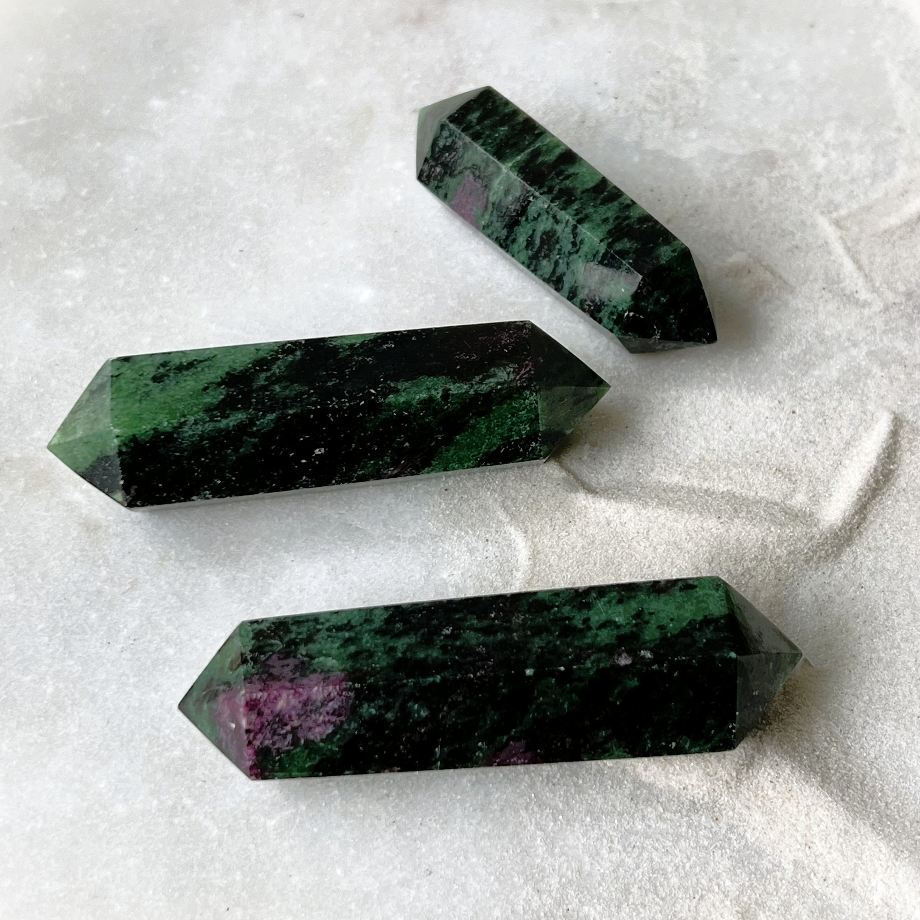 Ruby Zoisite Double Terminated Point