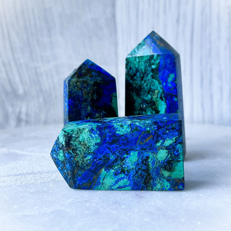 Thumbnail: Azurite x Malachite Tower