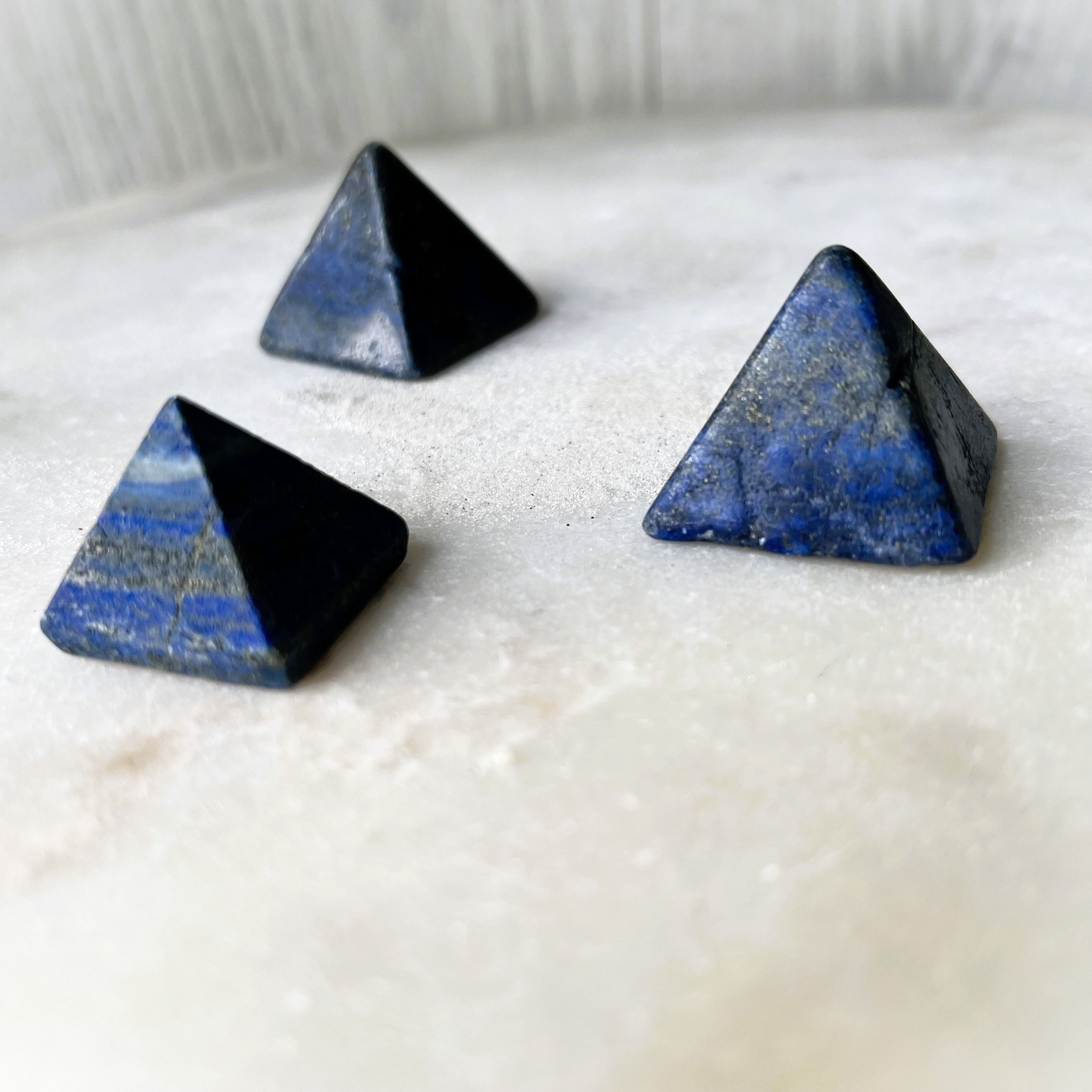 Small Lapis Lazuli Pyramid