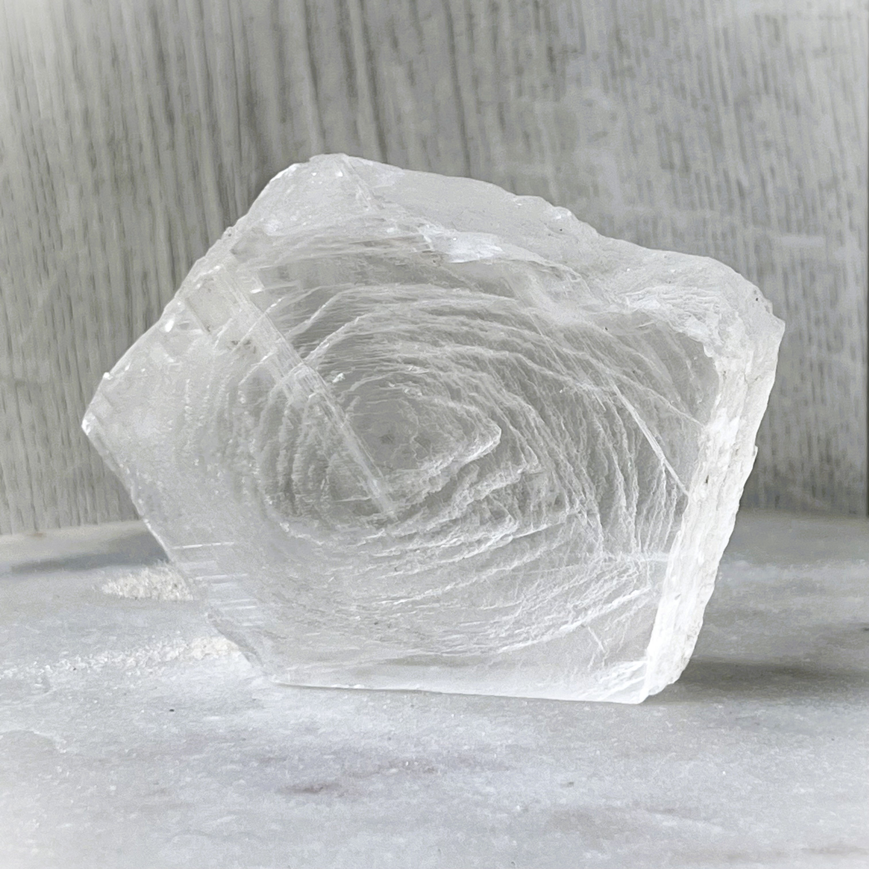 Natural Selenite Vortex Portal
