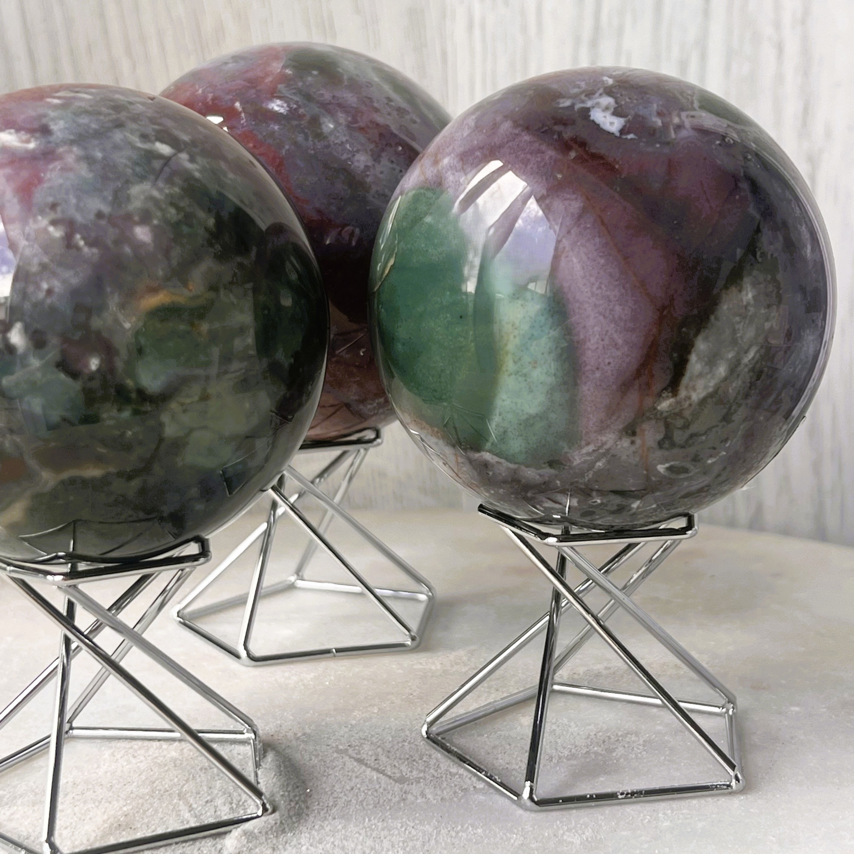 Large Sea Jasper Sphere