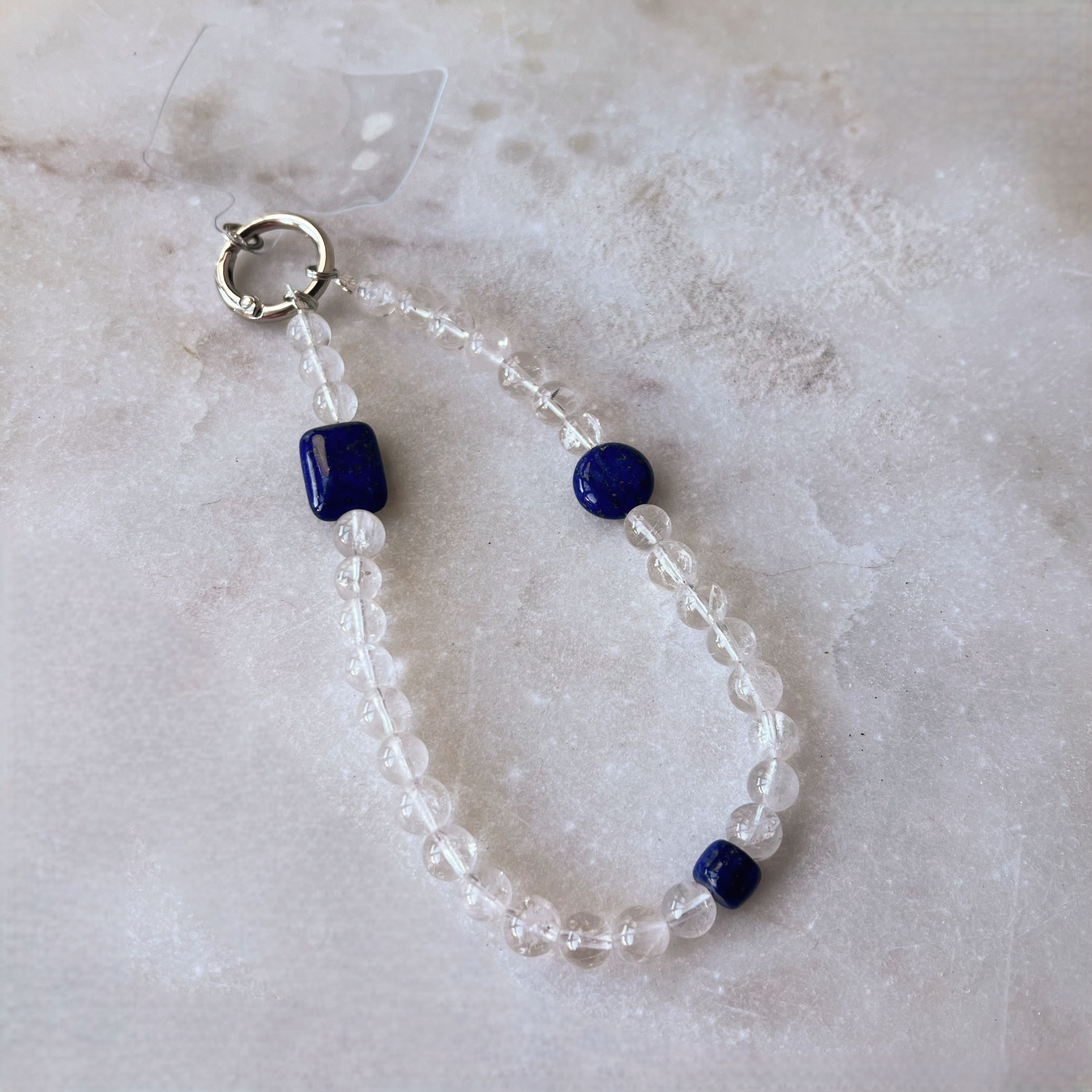 Lapis Lazuli Phone Wrist Strap