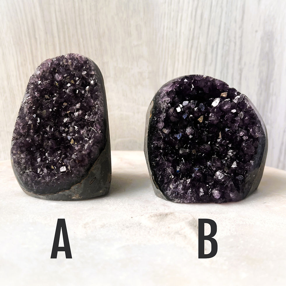 Thumbnail: Medium Dark Amethyst Cluster Cave - Brazil