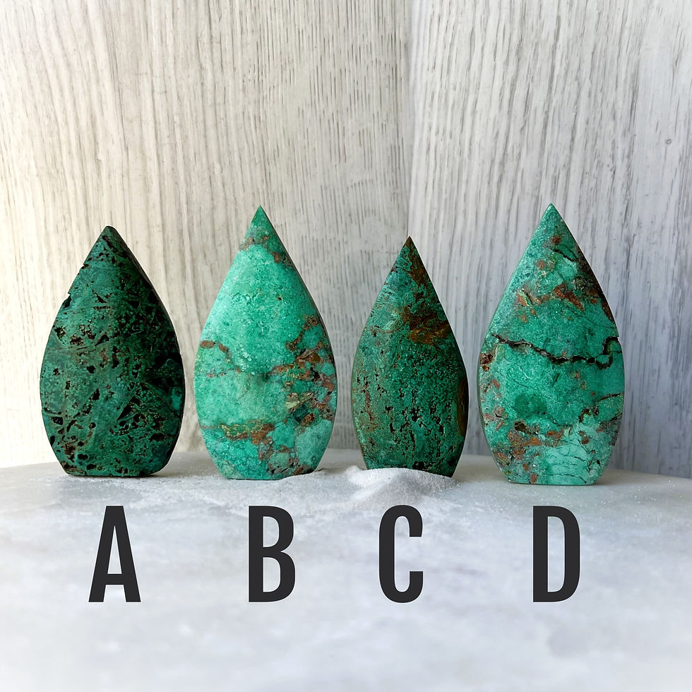 Thumbnail: Green Indonesian Turquoise Jasper Teardrop