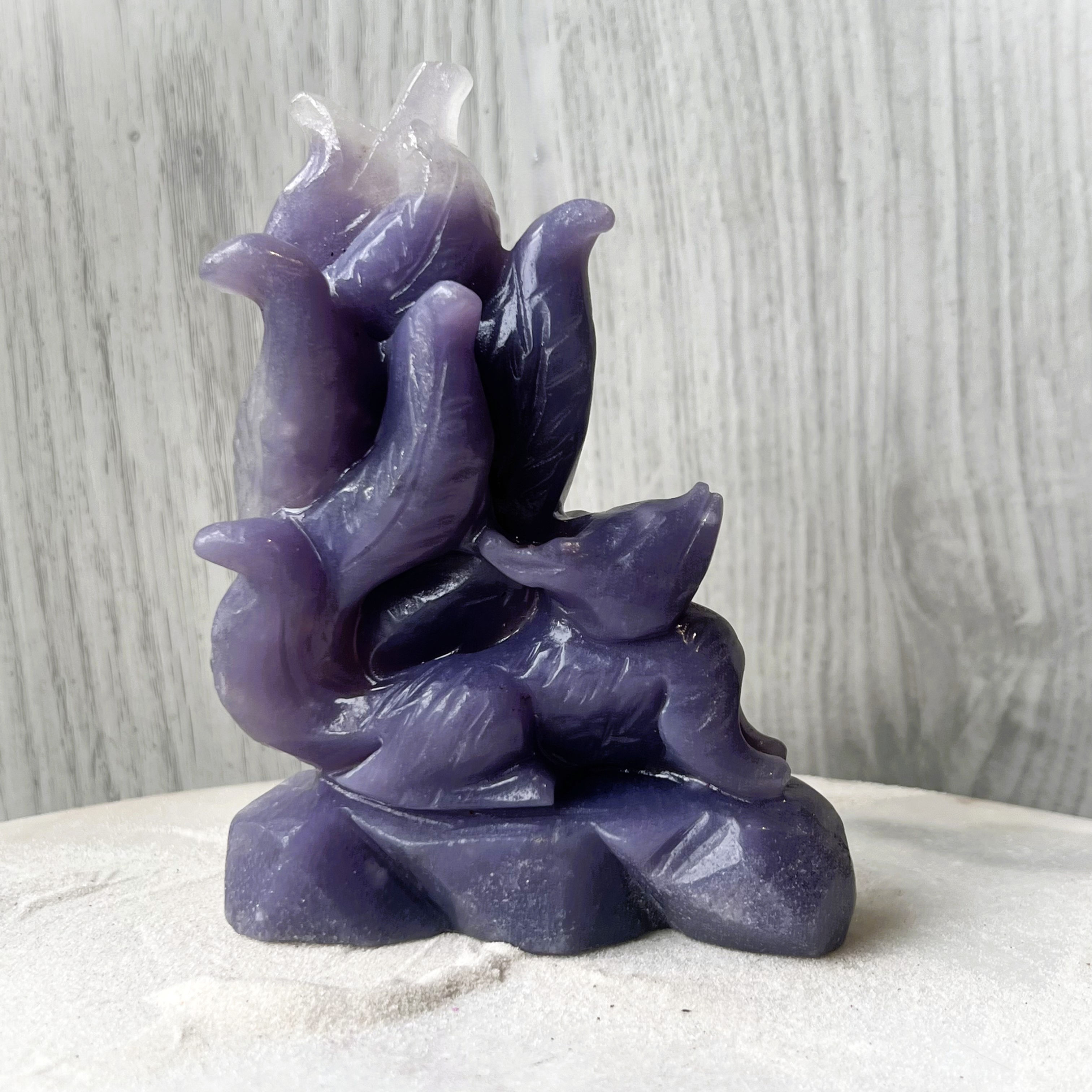 Purple Jade Nine Tailed Fox
