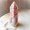 Thumbnail: Small Pink Petal Agate Tower