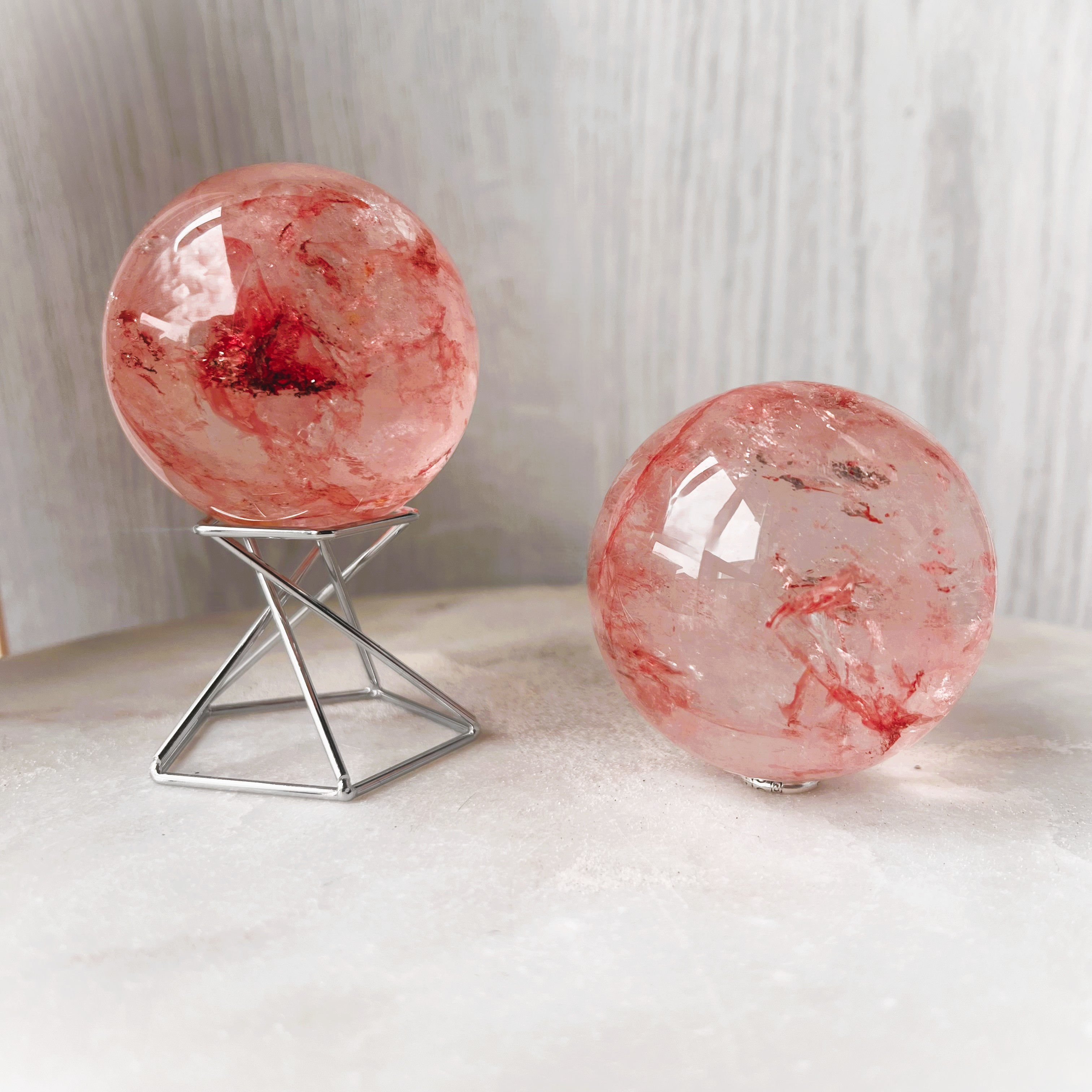 Dracula Quartz Sphere