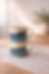Thumbnail: stacked the nt handmade mug with sun baked earthy blues and speckled tones