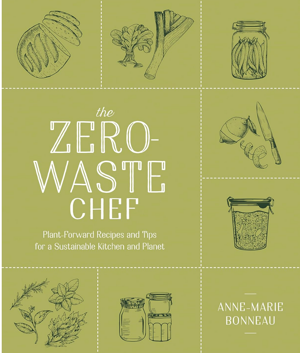 Transform your kitchen and save the planet with "The Zero-Waste Chef: Plant-Forward Recipes and Tips for a Sustainable Kitchen and Planet"! 🌿🍽️ This innovative cookbook guides you through delicious plant-based recipes and practical tips to reduce waste. Become a conscious and sustainable culinary master. Discover how you can create amazing meals while taking care of our common home! ♻️📚
