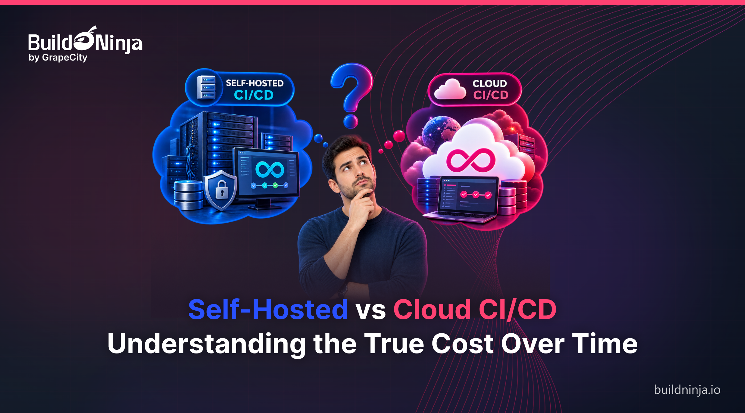 Self-Hosted vs Cloud CI/CD: Understanding the True Cost Over Time