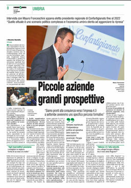 Il Presidente Franceschini fa il punto sulle Imprese Artigiane